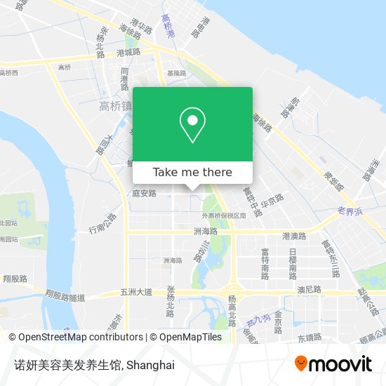 诺妍美容美发养生馆 map