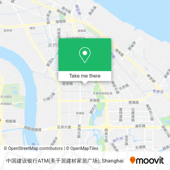 中国建设银行ATM(美千居建材家居广场) map