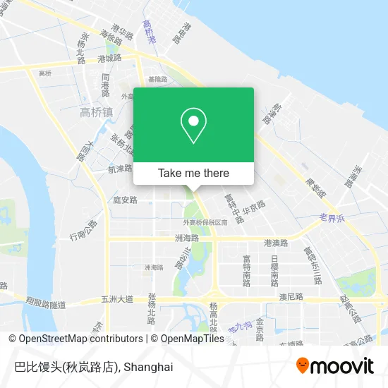 巴比馒头(秋岚路店) map