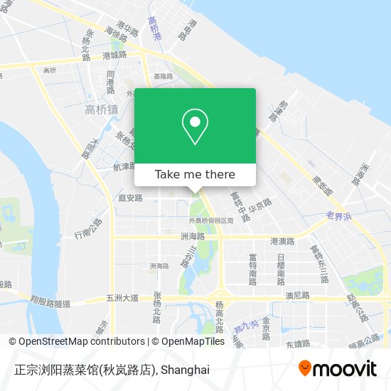 正宗浏阳蒸菜馆(秋岚路店) map
