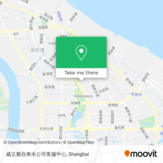 威立雅自来水公司客服中心 map