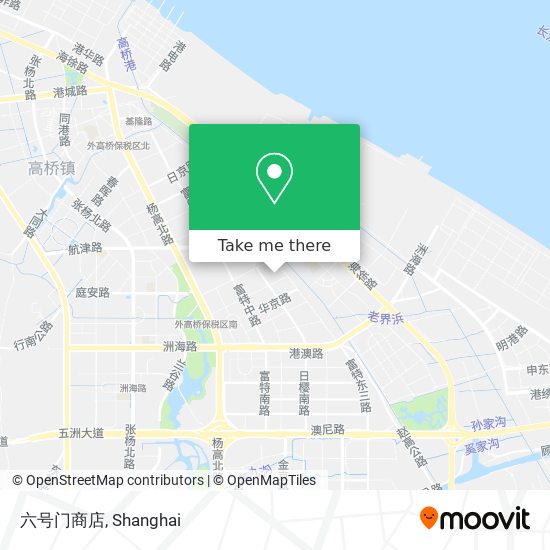 六号门商店 map
