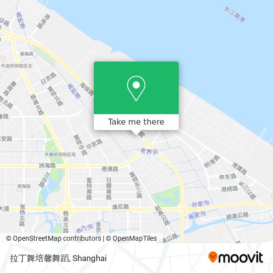 拉丁舞培馨舞蹈 map