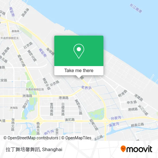拉丁舞培馨舞蹈 map
