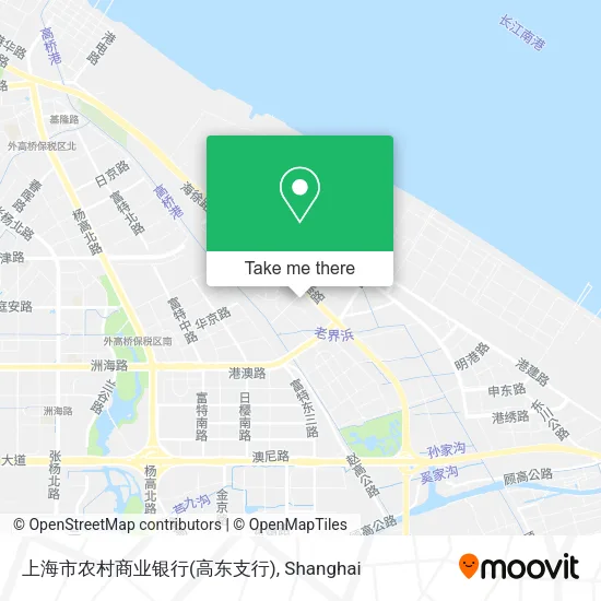 上海市农村商业银行(高东支行) map