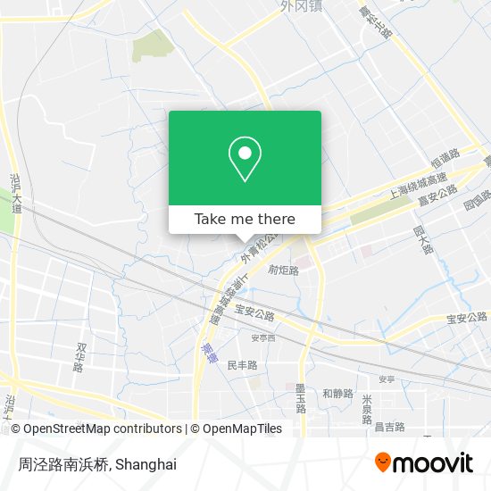 周泾路南浜桥 map