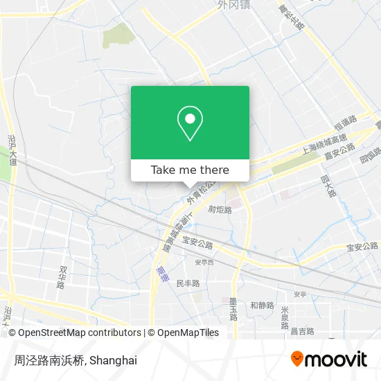 周泾路南浜桥 map