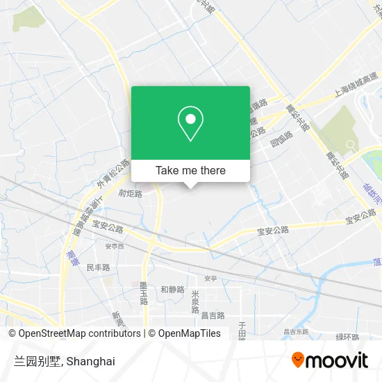兰园别墅 map