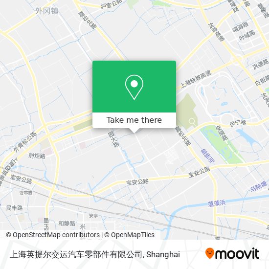上海英提尔交运汽车零部件有限公司 map