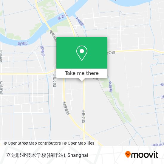 立达职业技术学校(招呼站) map