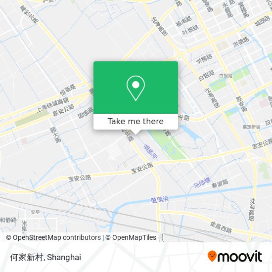 何家新村 map