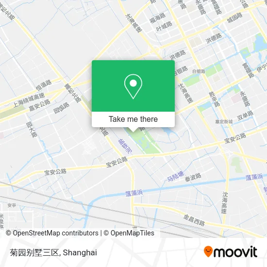 菊园别墅三区 map