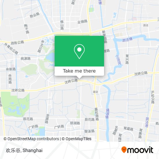 欢乐谷 map