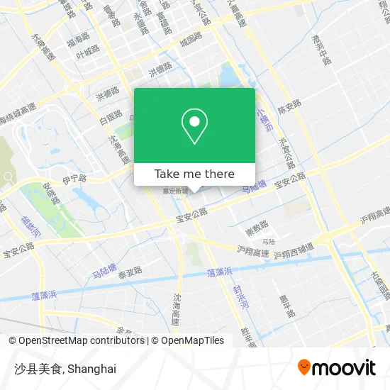 沙县美食 map