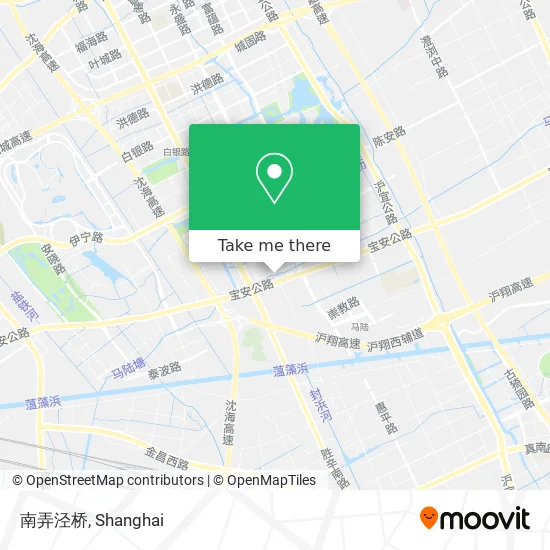 南弄泾桥 map