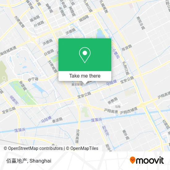 佰赢地产 map