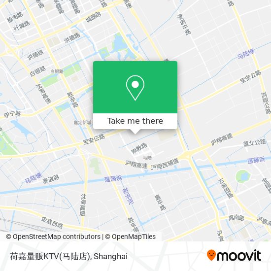 荷嘉量贩KTV(马陆店) map