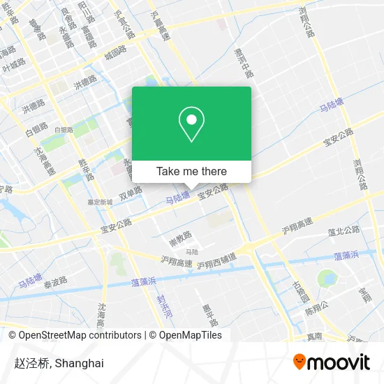 赵泾桥 map