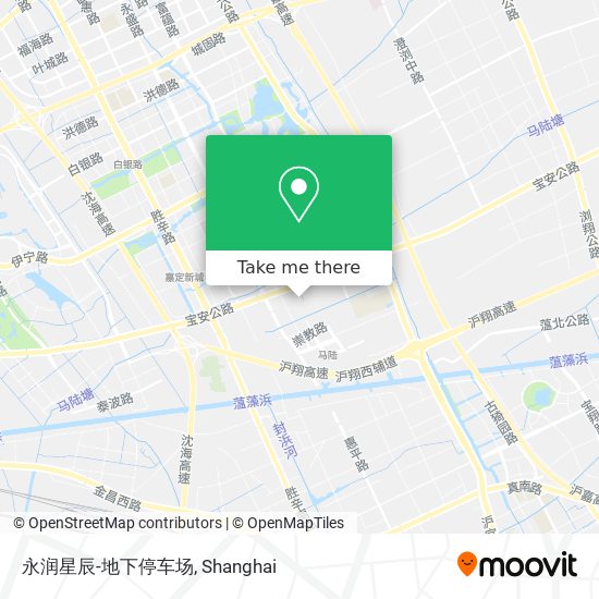 永润星辰-地下停车场 map