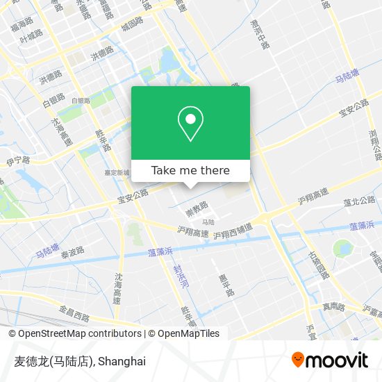 麦德龙(马陆店) map