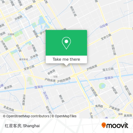 红星客房 map