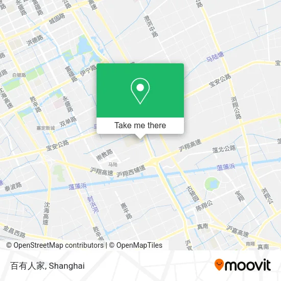 百有人家 map