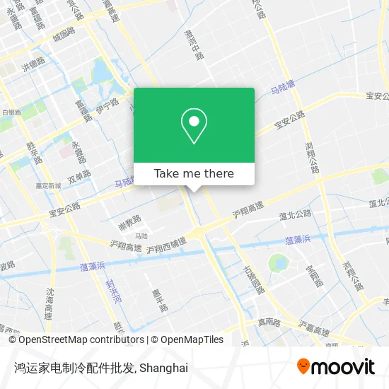 鸿运家电制冷配件批发 map