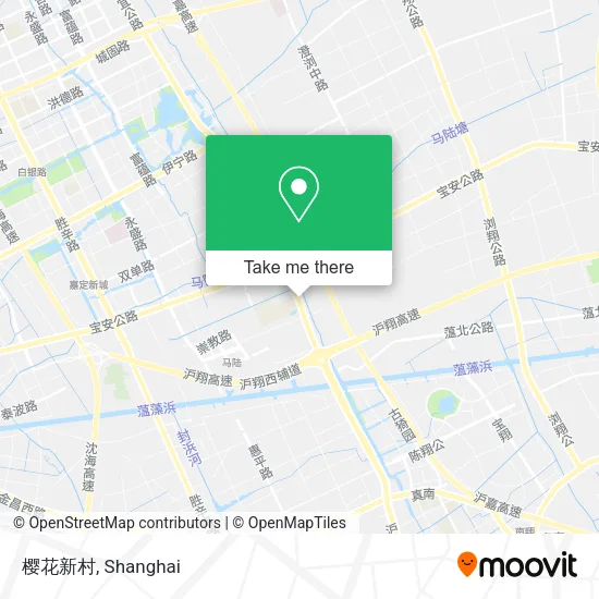 樱花新村 map