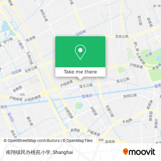 南翔镇民办桃苑小学 map