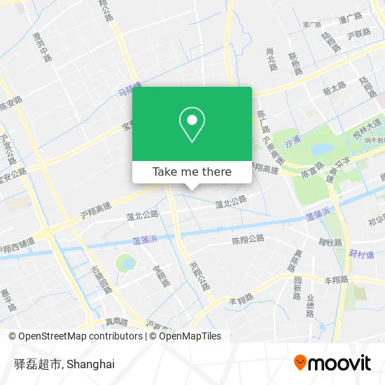 驿磊超市 map
