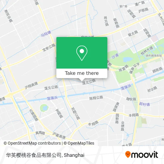 华英樱桃谷食品有限公司 map