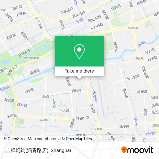 吉祥馄饨(涵青路店) map