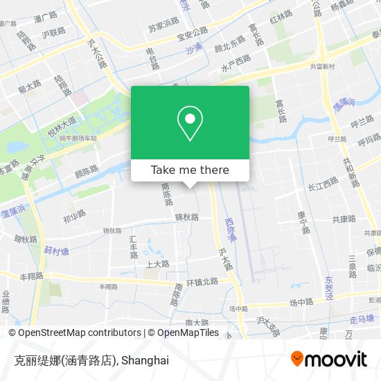 克丽缇娜(涵青路店) map