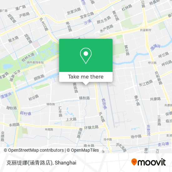 克丽缇娜(涵青路店) map