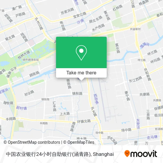 中国农业银行24小时自助银行(涵青路) map