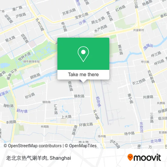 老北京热气涮羊肉 map