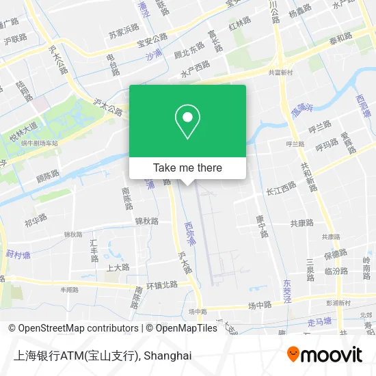 上海银行ATM(宝山支行) map