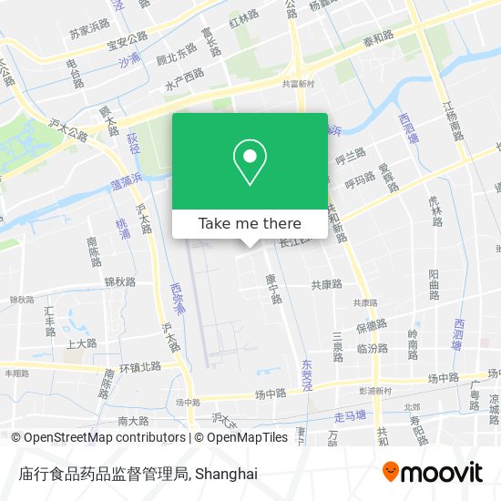 庙行食品药品监督管理局 map