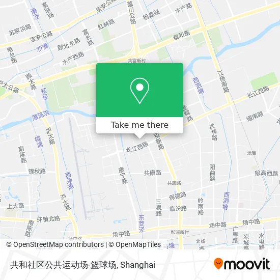 共和社区公共运动场-篮球场 map