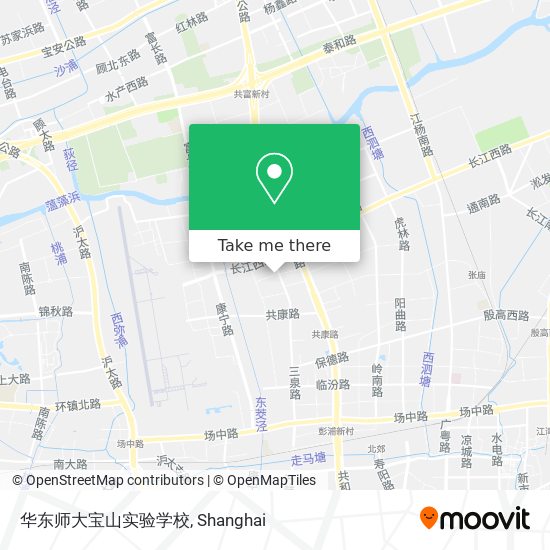 华东师大宝山实验学校 map