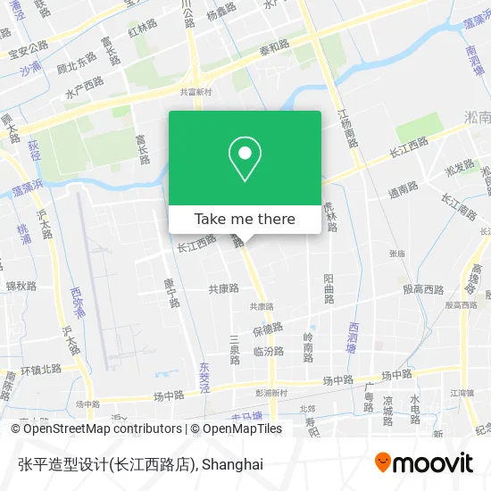张平造型设计(长江西路店) map