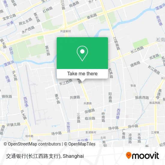 交通银行(长江西路支行) map