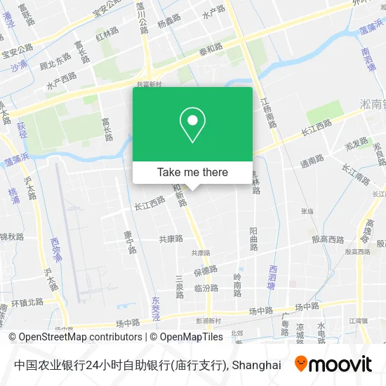 中国农业银行24小时自助银行(庙行支行) map