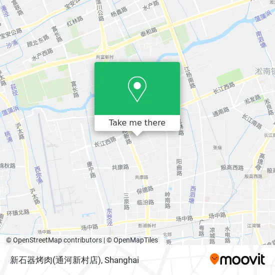 新石器烤肉(通河新村店) map