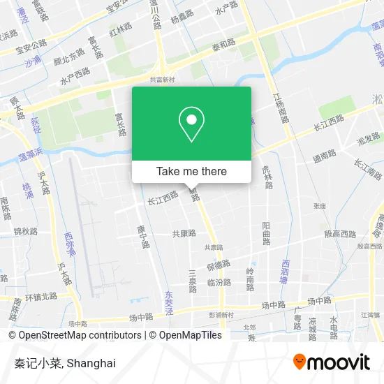 秦记小菜 map