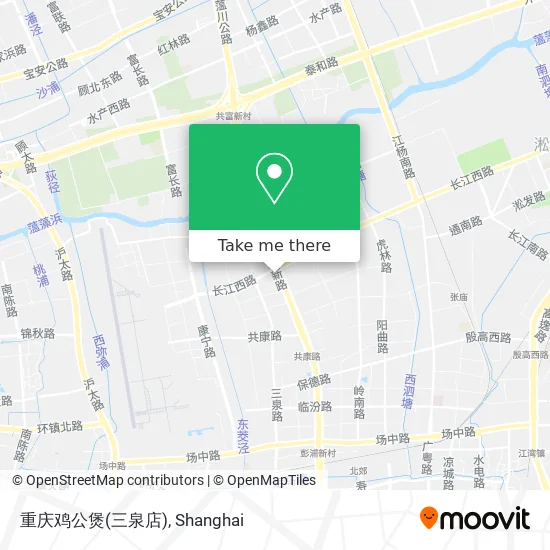 重庆鸡公煲(三泉店) map