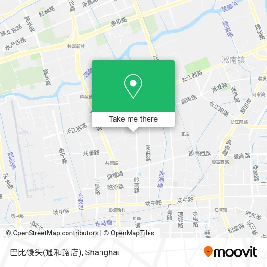 巴比馒头(通和路店) map