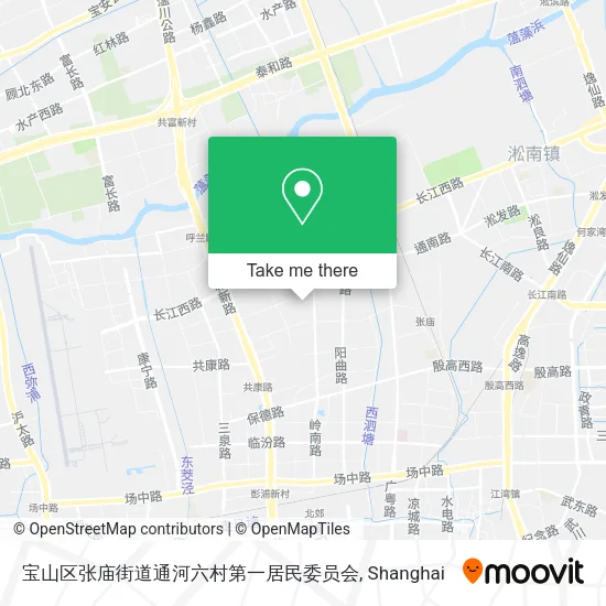 宝山区张庙街道通河六村第一居民委员会 map