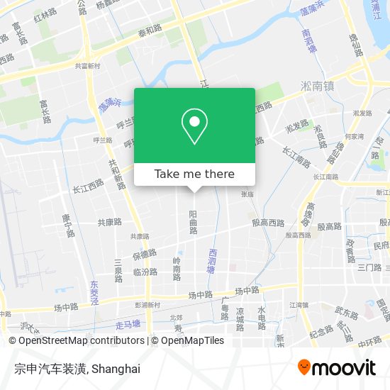 宗申汽车装潢 map