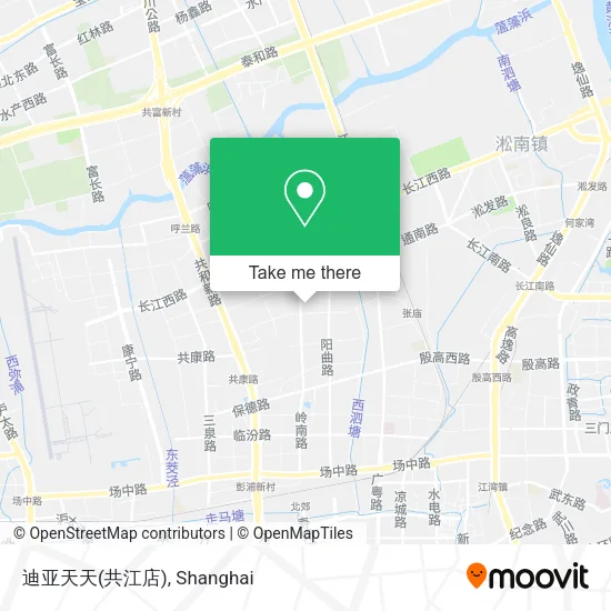 迪亚天天(共江店) map